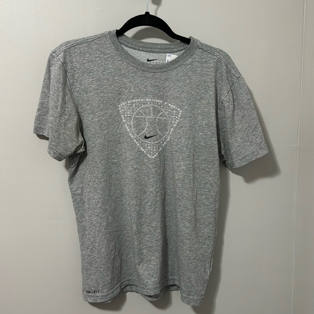 Vintage Nike Grey Dri-Fit Tee Shirt